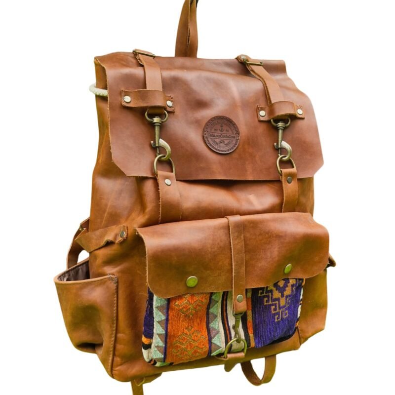 Mochila 4x4 Cuero Puro